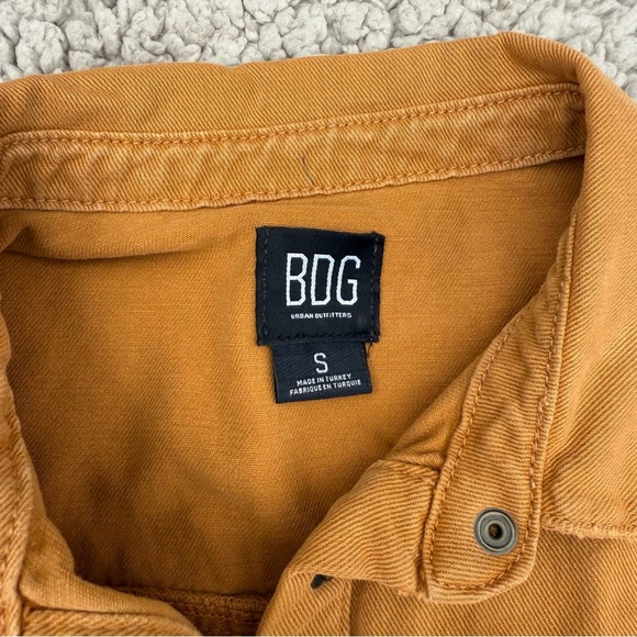 BDG Mustard denim button up romper - Picture 6 of 6